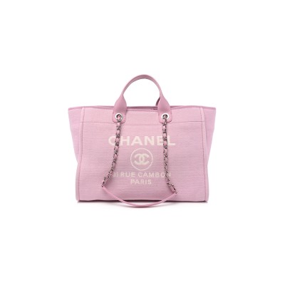 CHANEL MIXED FIBERS MEDIUM DEAUVILLE TOTE 1149317 (39*29*20cm)